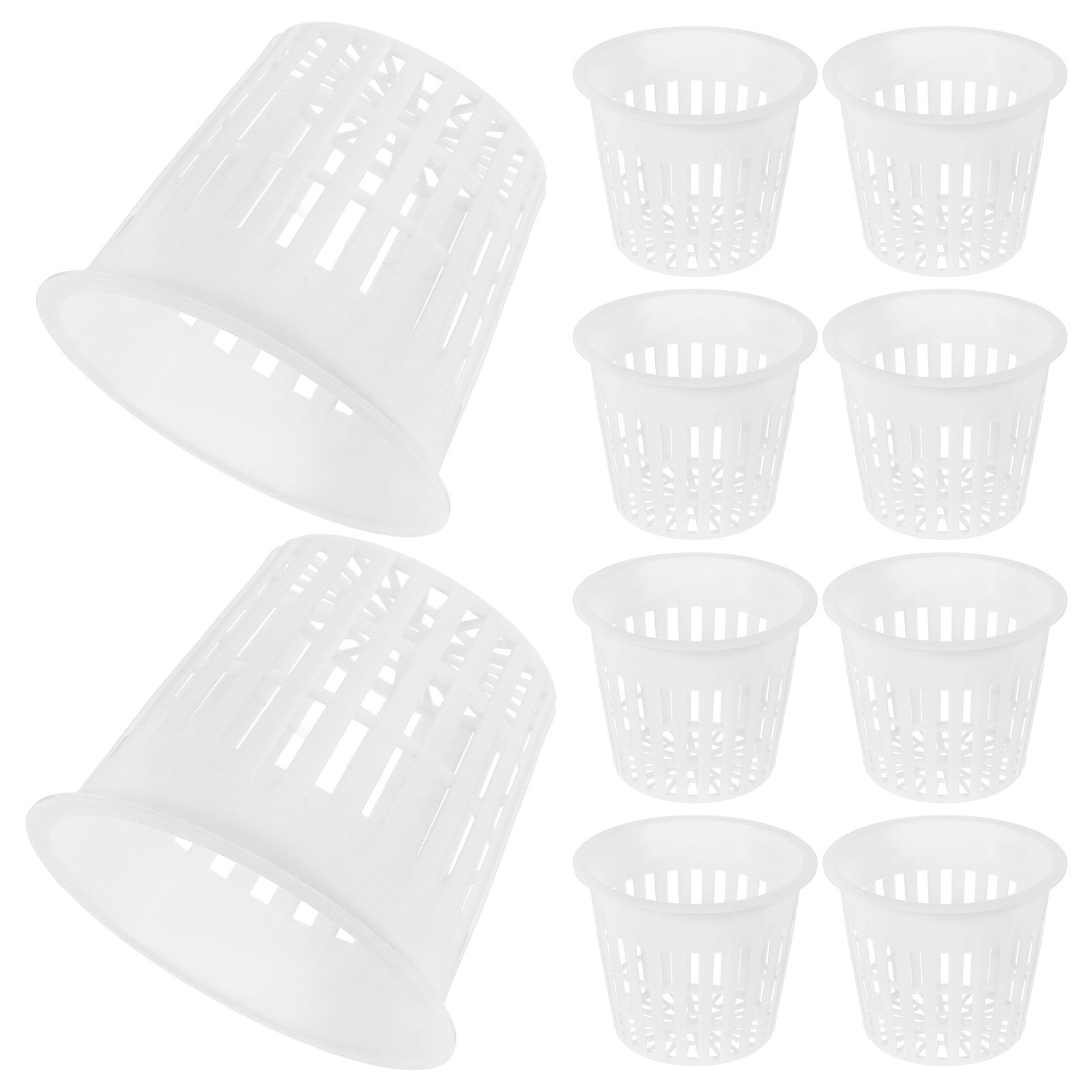 Plant Pot - 10 macetas de malla de plástico