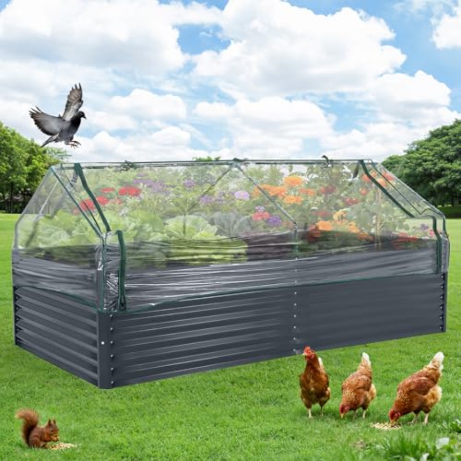 Jardinería de hortalizas al ai - Raised Garden Bed reseña y precio