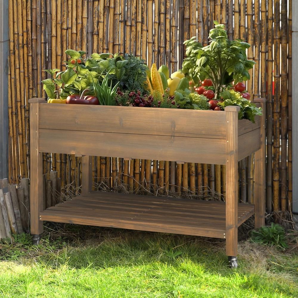 Jardinera Elevada Grande de 48 - Raised Garden Bed reseña y precio