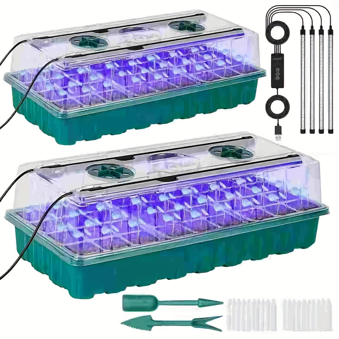 Bandeja de germinación de 72 c - Seed Starter Tray reseña y precio