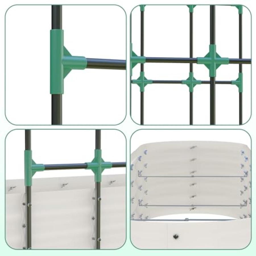 Cama de jardín elevada galvani - Raised Garden Bed reseña y precio