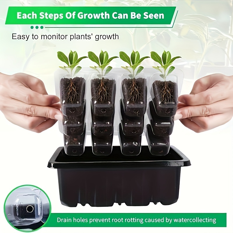 Paquete de 1/2/3 bandejas de g - Seed Starter Tray reseña y precio