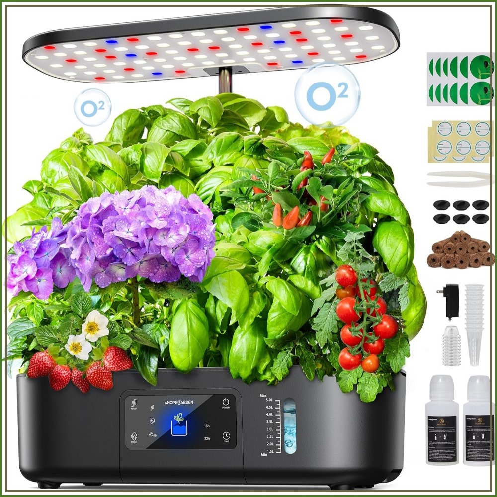 Jardín Hidropónico Interior de - Indoor Herb Garden reseña y precio