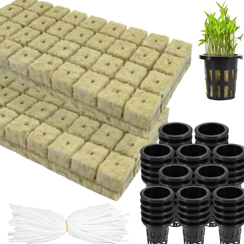 Paquete de 72 cubos de lana de - Hydroponic Kit reseña y precio