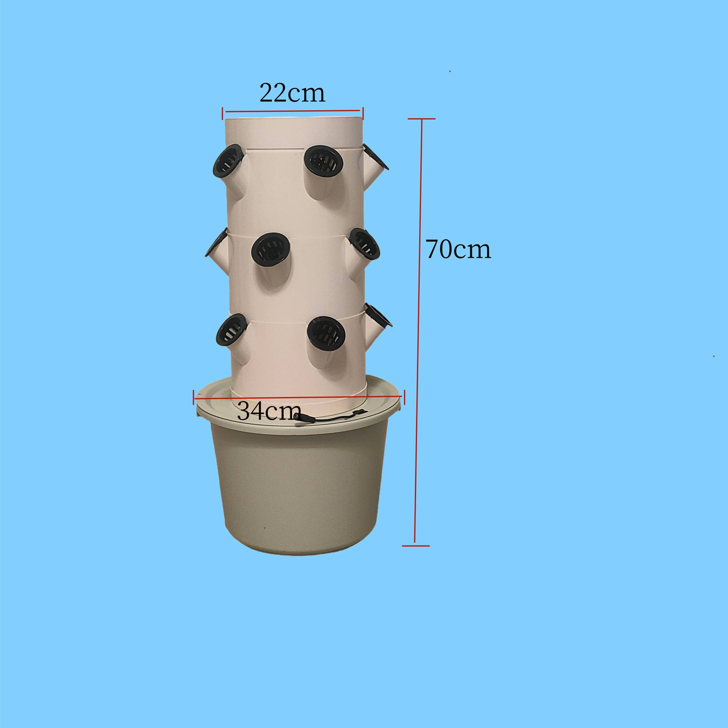 Sistema de Cultivo Hidropónico - Hydroponic Kit reseña y precio